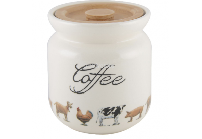 Farmers Market Storage Jar Coffee